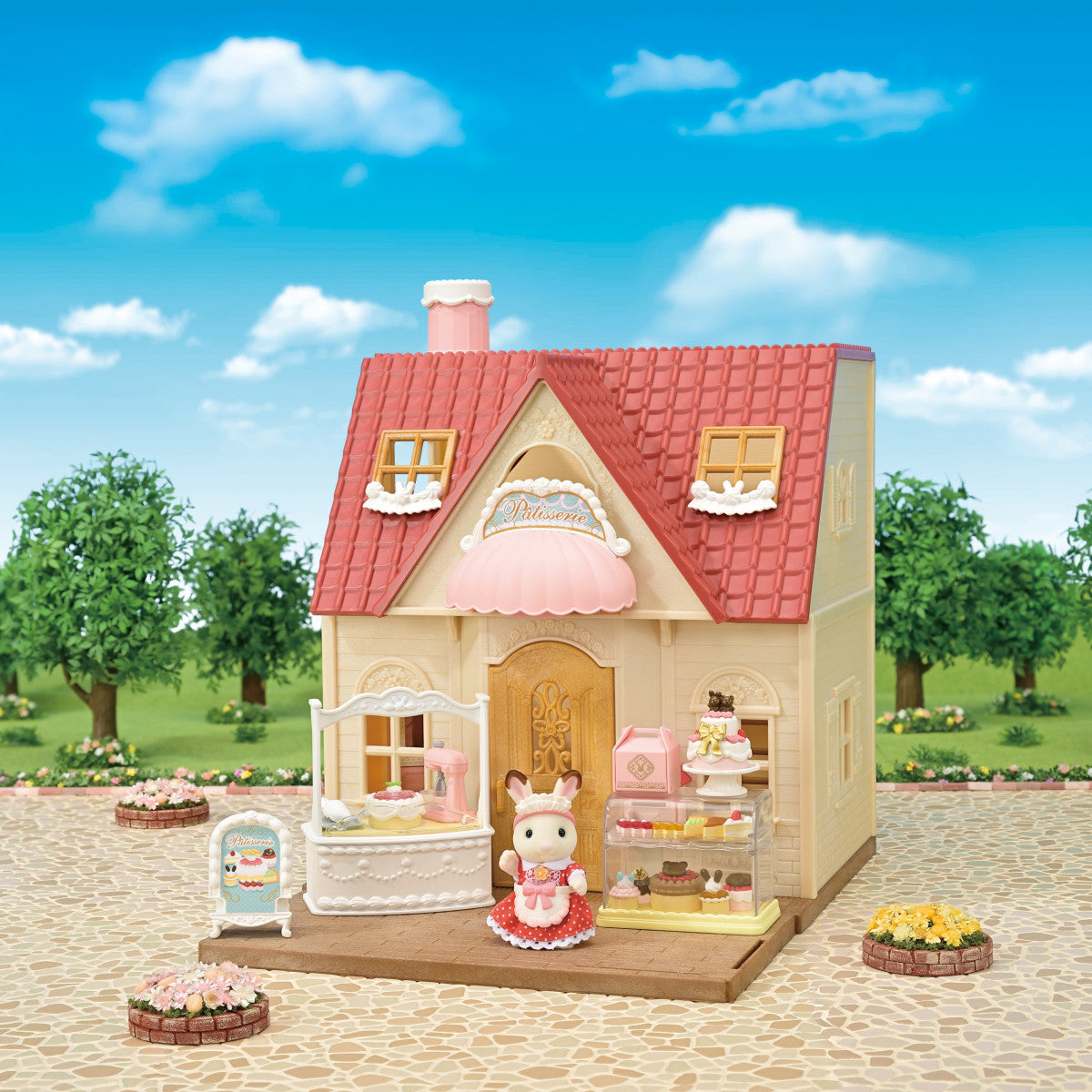 Calico Critter Village Cake Shop Starter Set