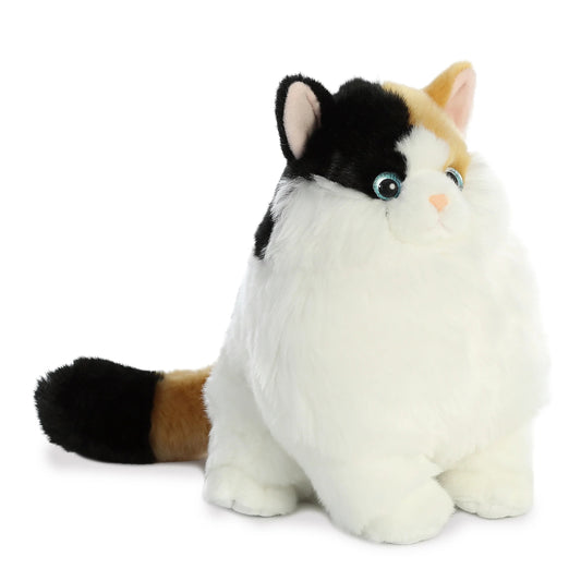 9.5" Munchy Calico Cat