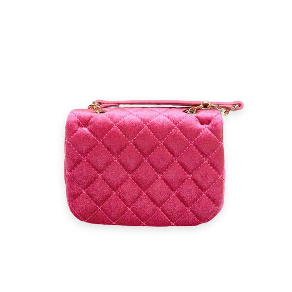 Quilted Purse - Fuchsia