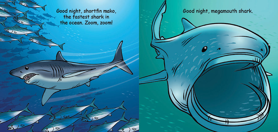 Bath Time Sharks Book