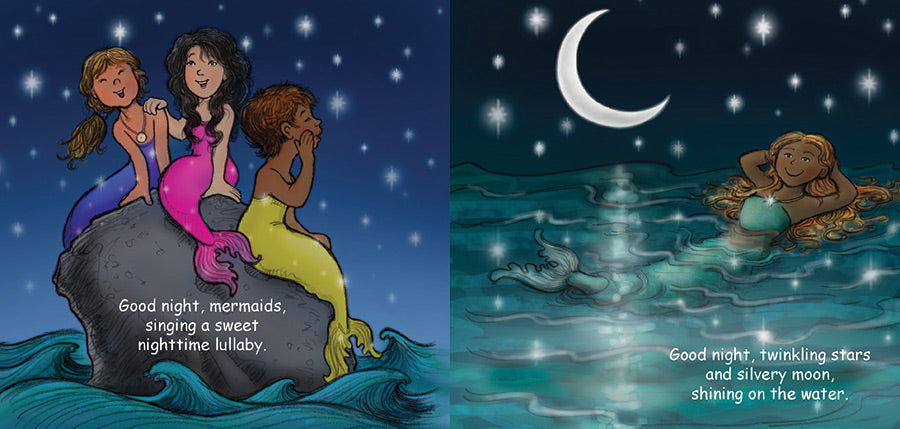 Bath Time Mermaids Book