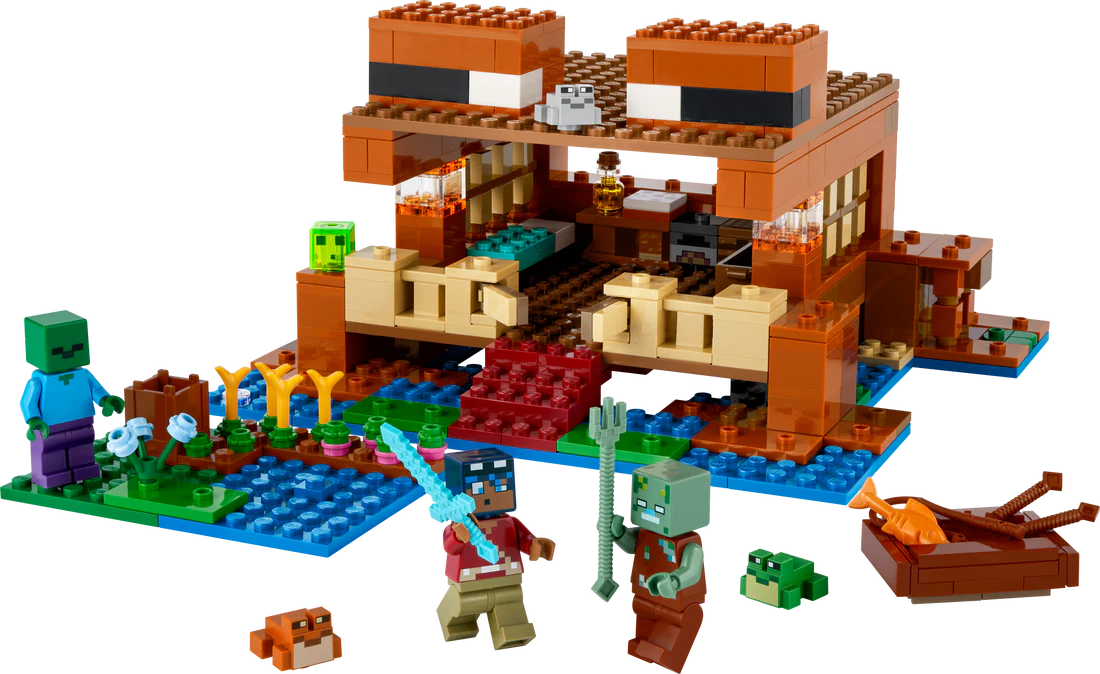 21256 Minecraft The Frog House