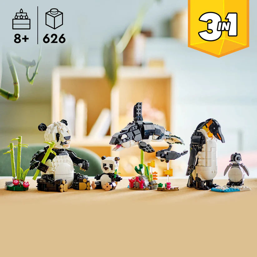 31165 Wild Animals: Panda Family