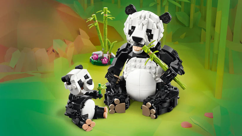 31165 Wild Animals: Panda Family