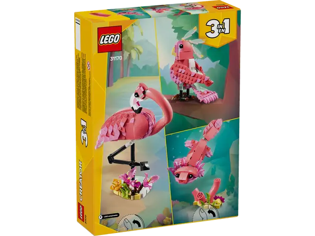 31170 Wild Animals: Pink Flamingo