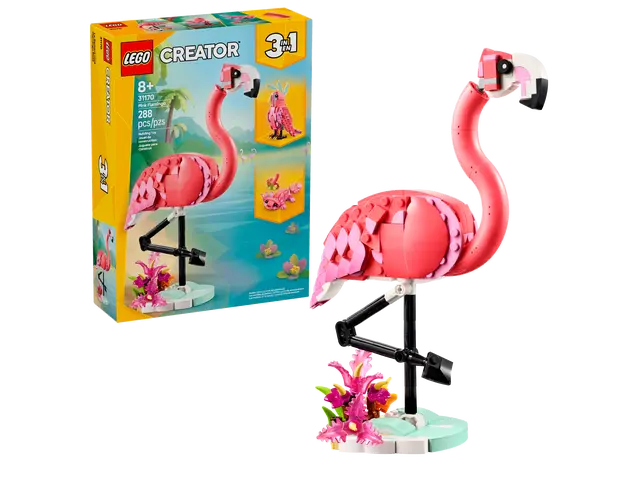 31170 Wild Animals: Pink Flamingo