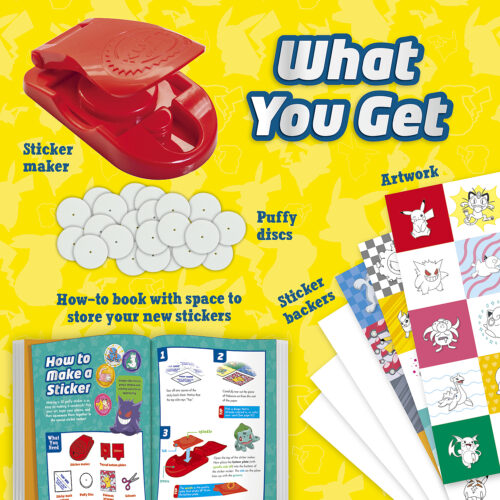Pokemon Puffy Stickers