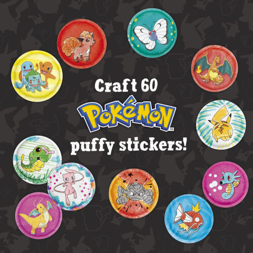 Pokemon Puffy Stickers