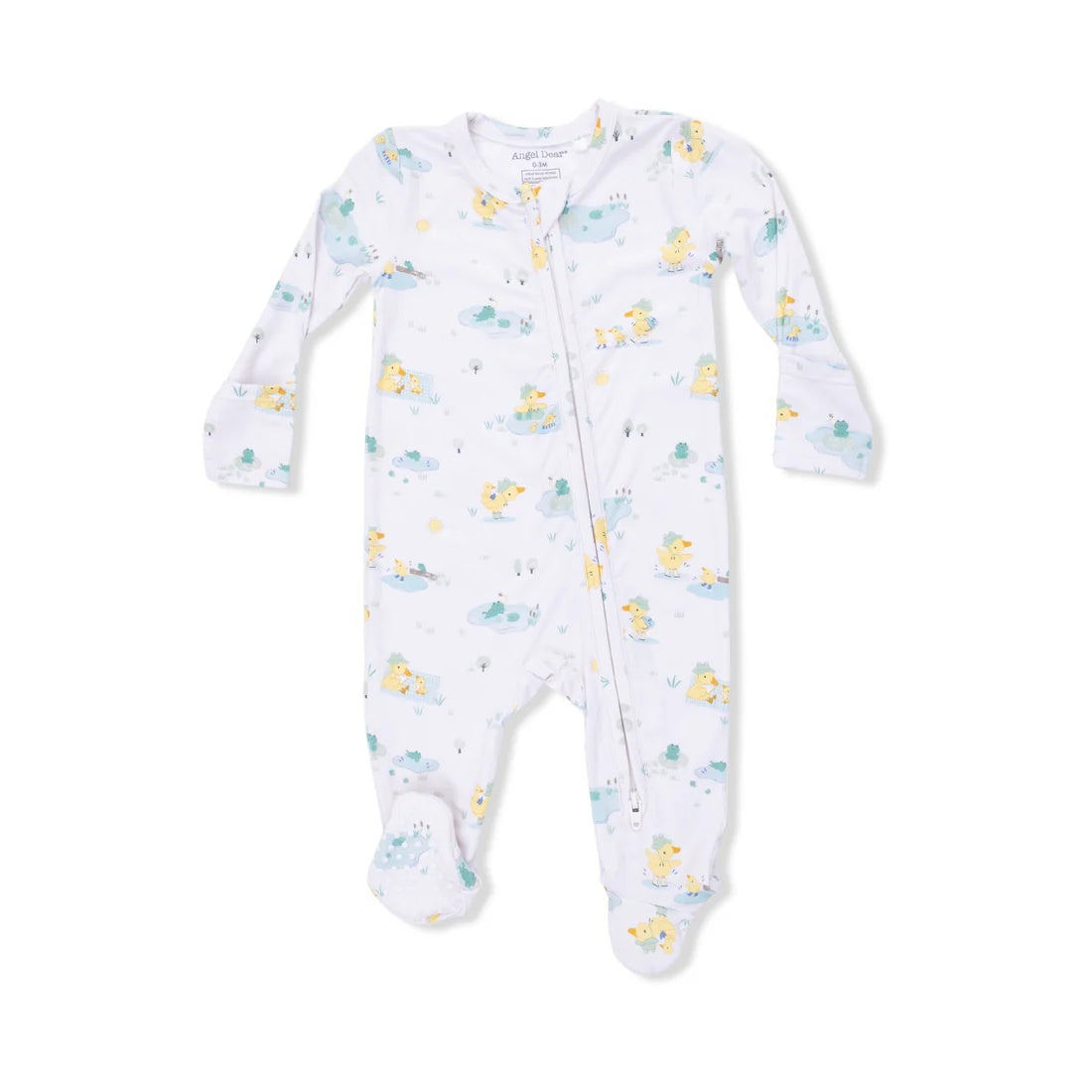 Frog & Duck Zipper Footie
