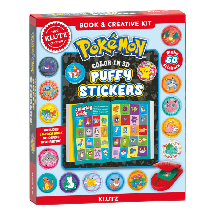 Pokemon Puffy Stickers