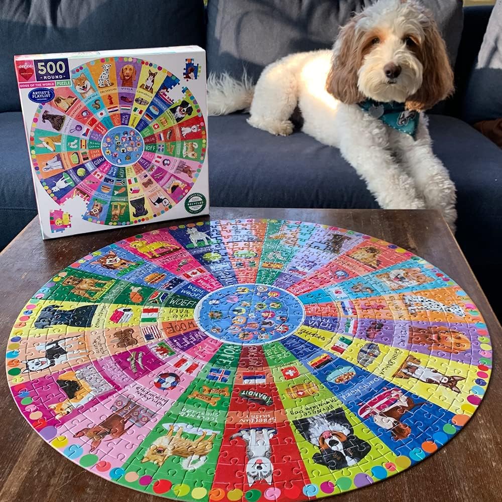 Dogs of the World 500 Piece Puzzle