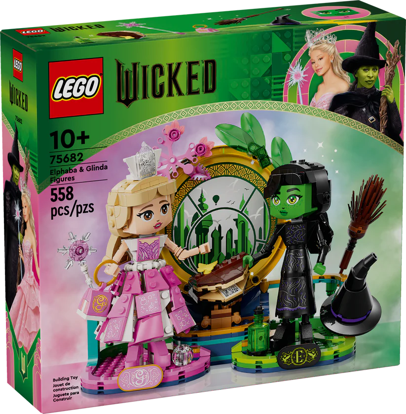 75682 WICKED Elphaba and Glinda Figures