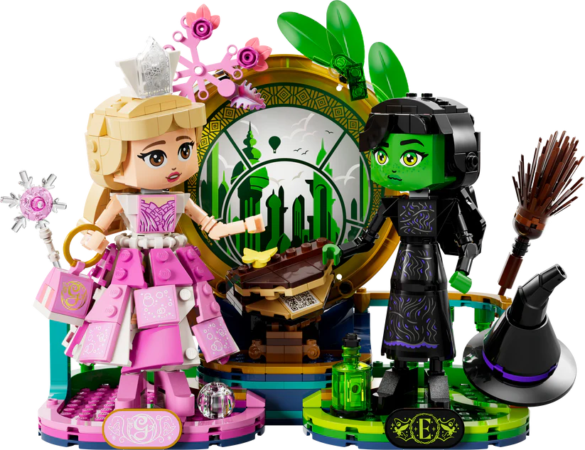 75682 WICKED Elphaba and Glinda Figures