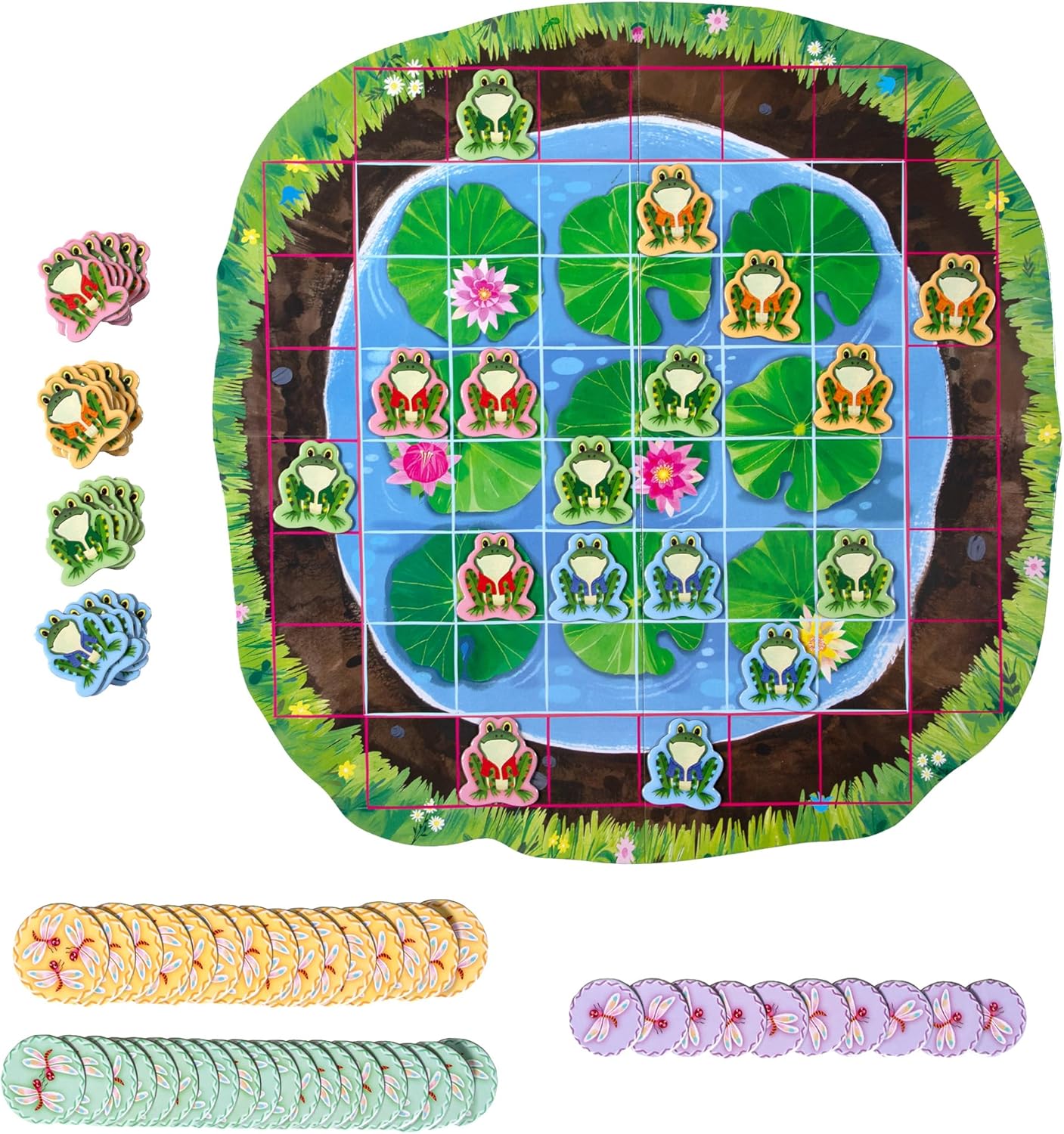 Frog Hopkins Shaped Game