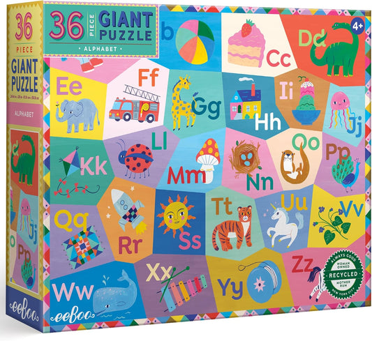 Alphabet 36 Piece Giant Puzzle