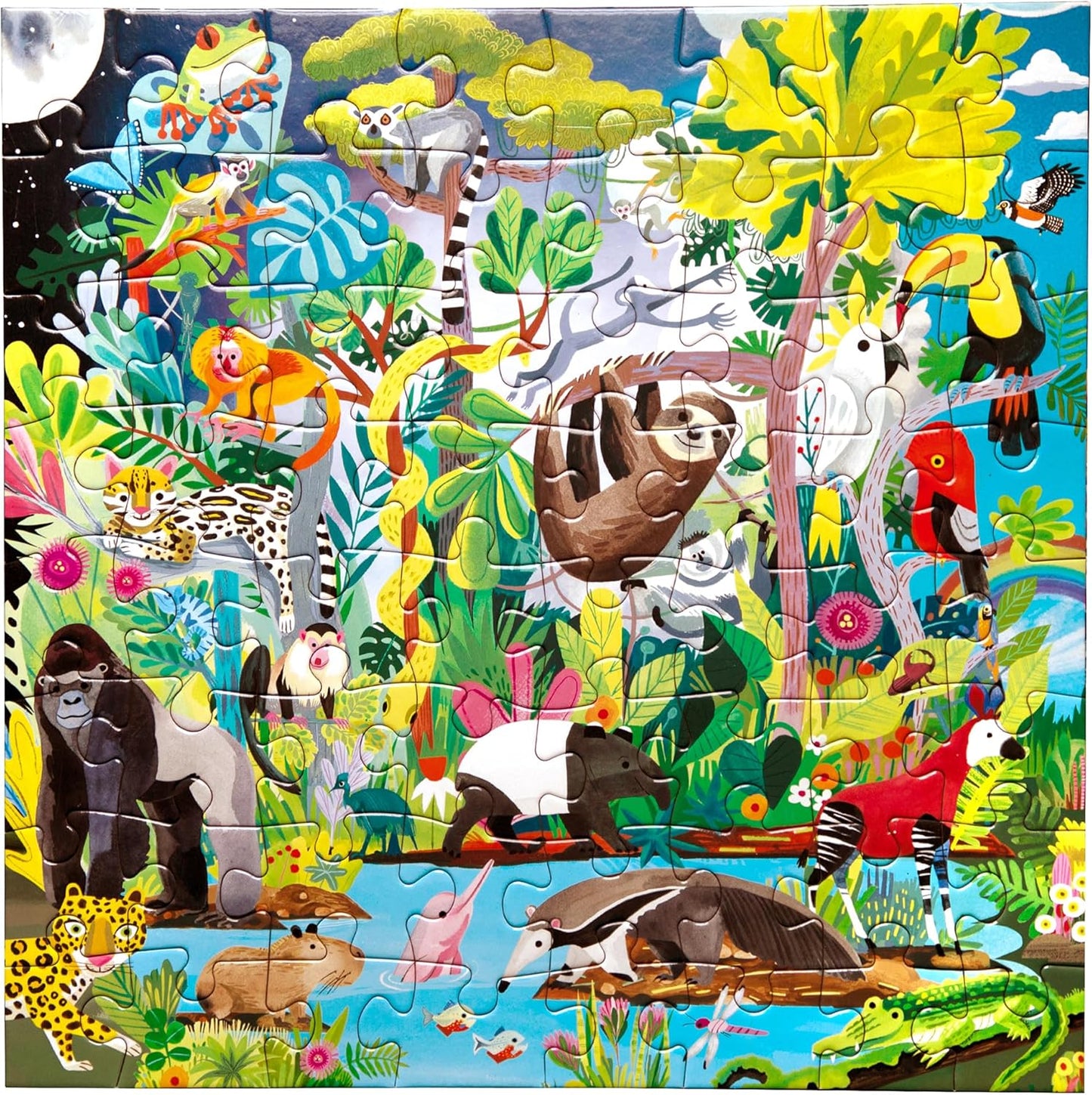 Rainforest 64 Piece Puzzle