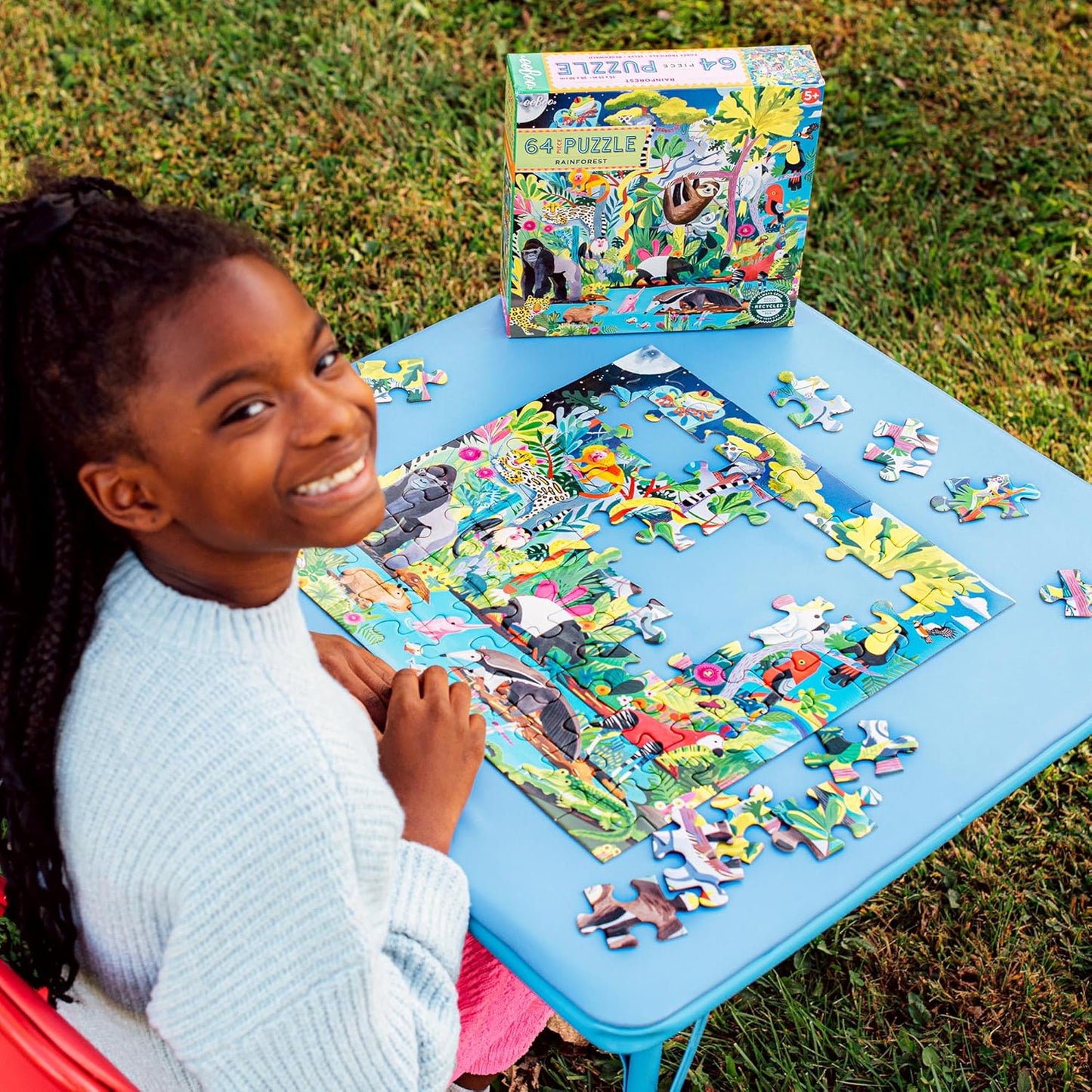 Rainforest 64 Piece Puzzle