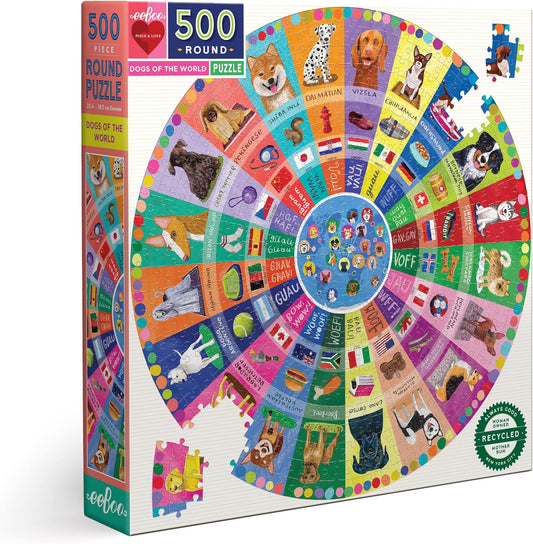Dogs of the World 500 Piece Puzzle