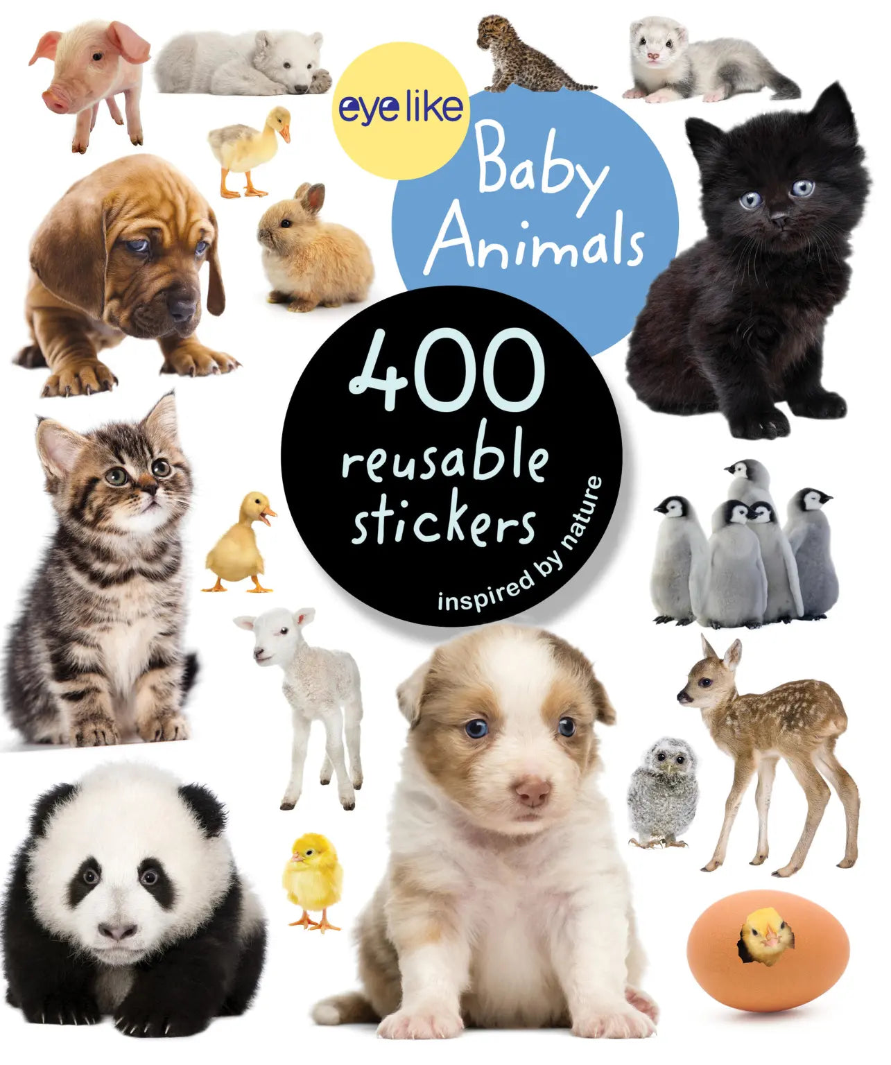 Eyelike 400 Reusable Stickers