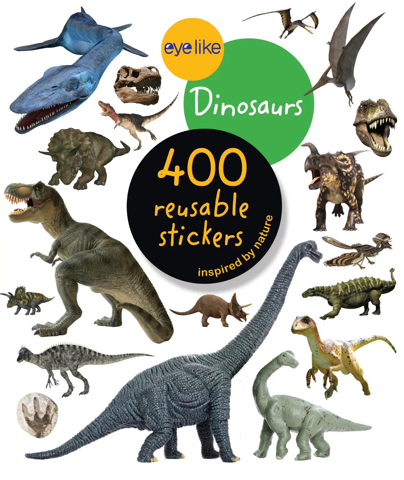 Eyelike 400 Reusable Stickers