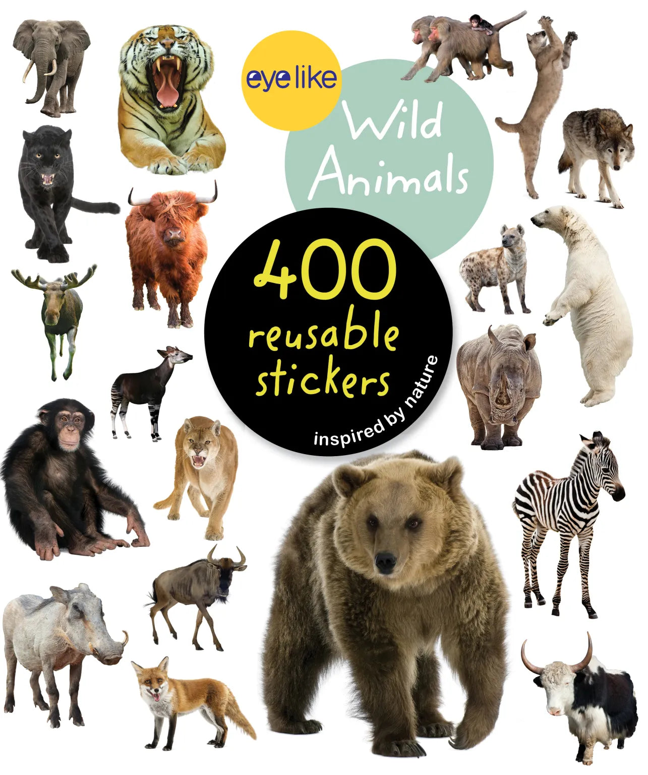 Eyelike 400 Reusable Stickers