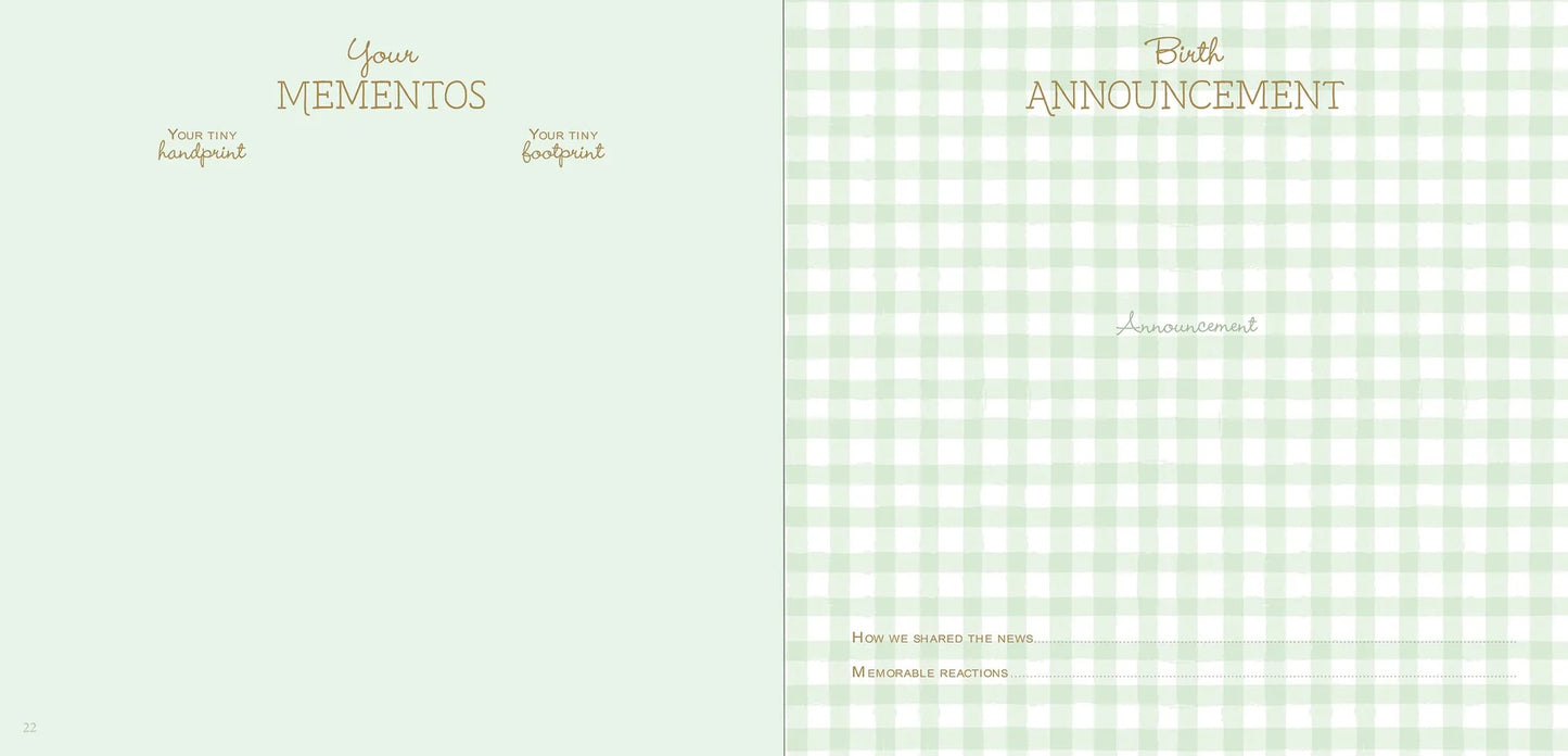 Winnie-the-Pooh Baby Book