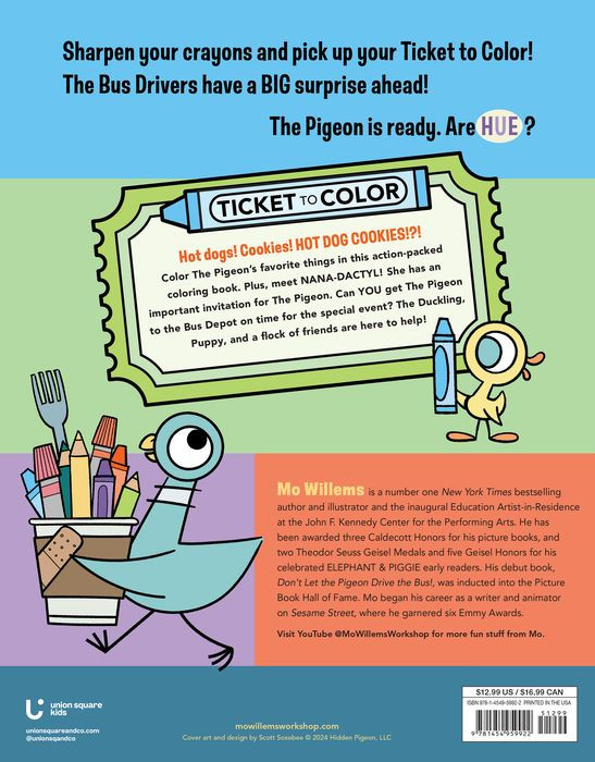 Don't Let the Pigeon Color This Book!