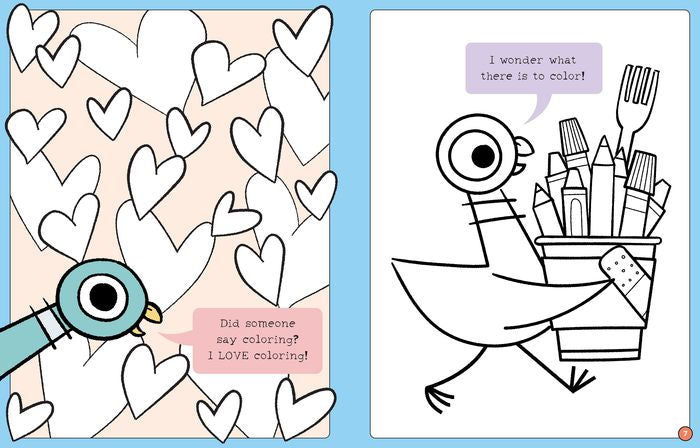Don't Let the Pigeon Color This Book!