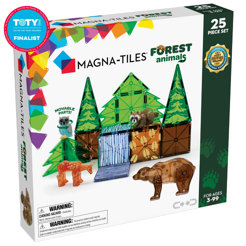 Magna-Tiles Forest Animals 25 Piece Set