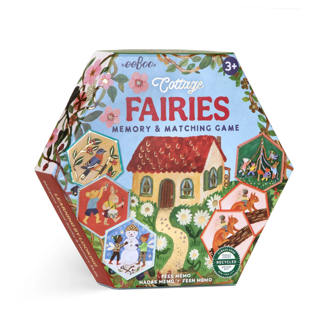 Cottage Fairies Memory & Matching Game