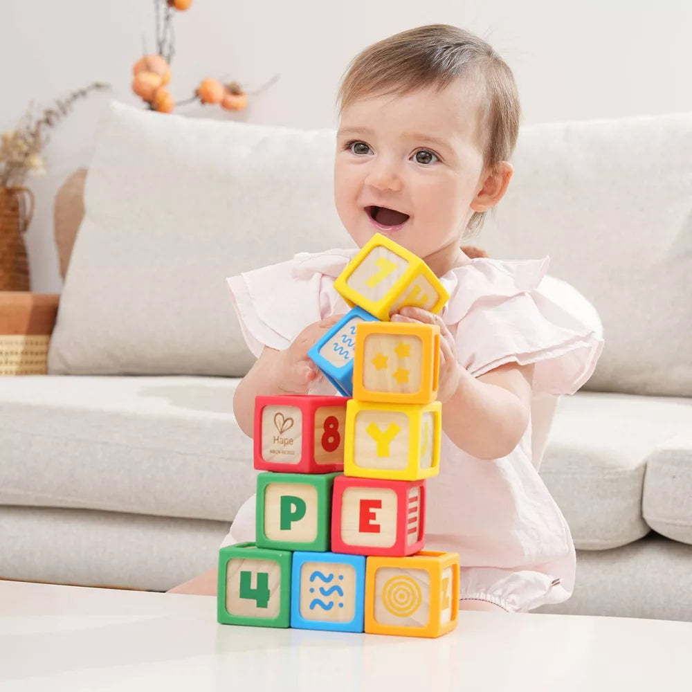 My First Wooden Blocks Stacking Toy