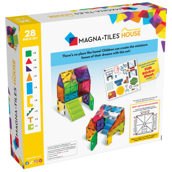 Magna-Tiles House 28-Piece Set
