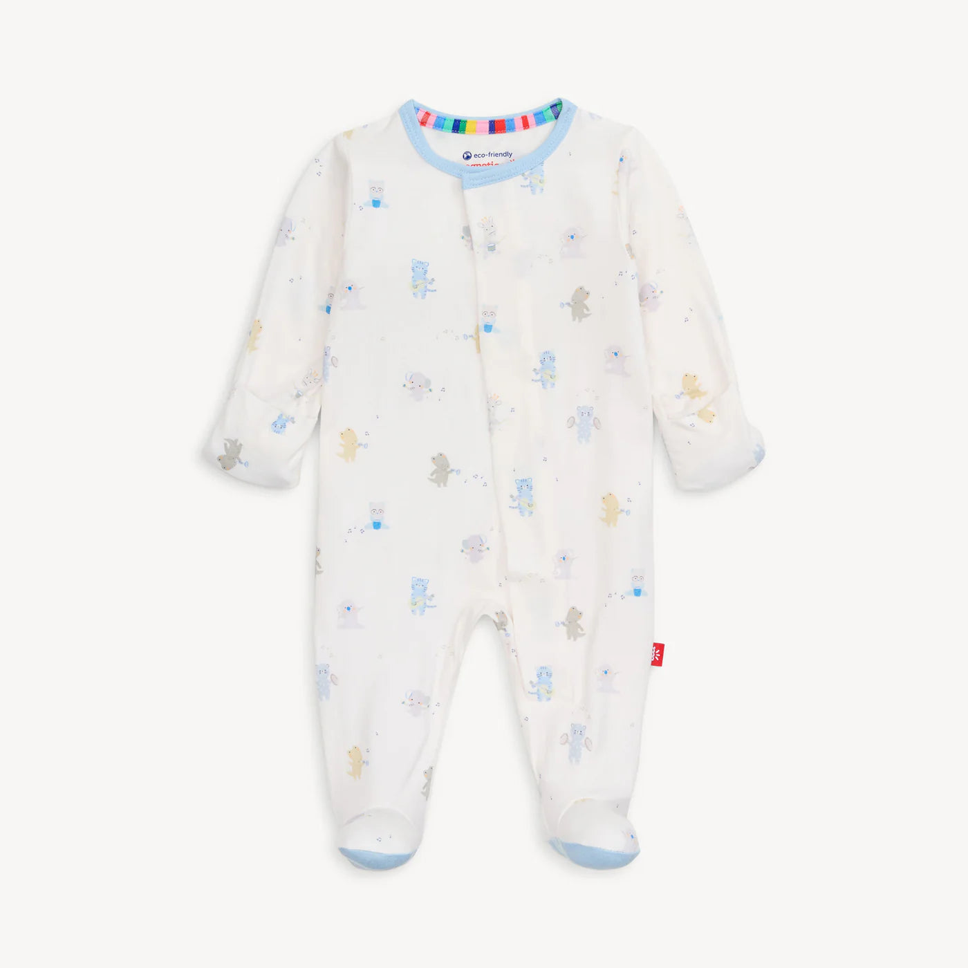 Baby Beats Blue Magnetic Footie
