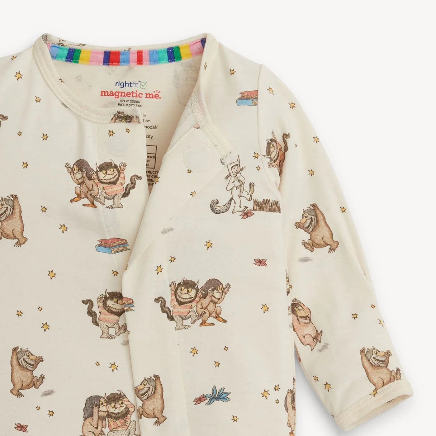 "Wild Things" Magnetic RightFit™ Footie