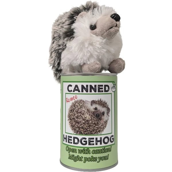 Canned Hedgehog | Stuffed Animal Plush