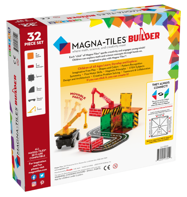 MAGNA-TILES Builder 32-Piece Set