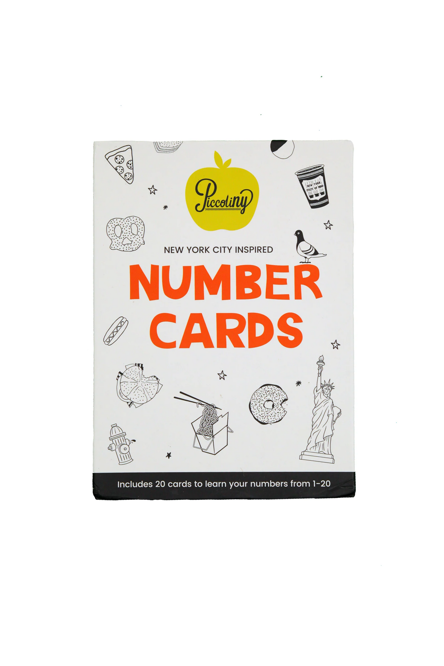 NY Inspired Number Cards