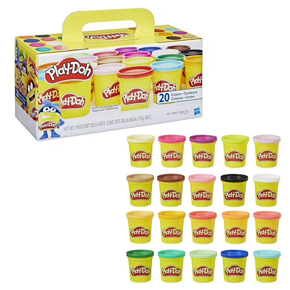 20 Colors Play Doh