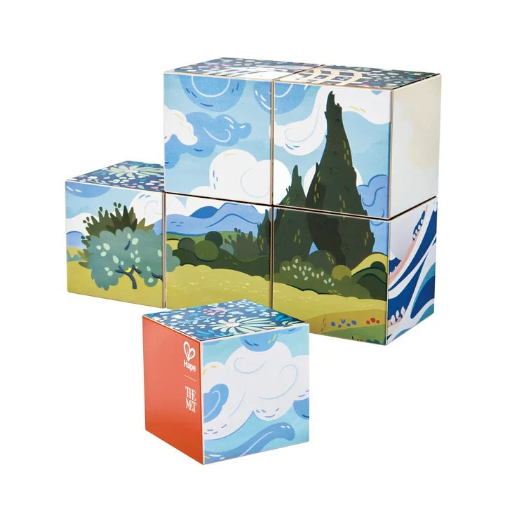 6-in-1 Art Puzzle Cubes: The MET