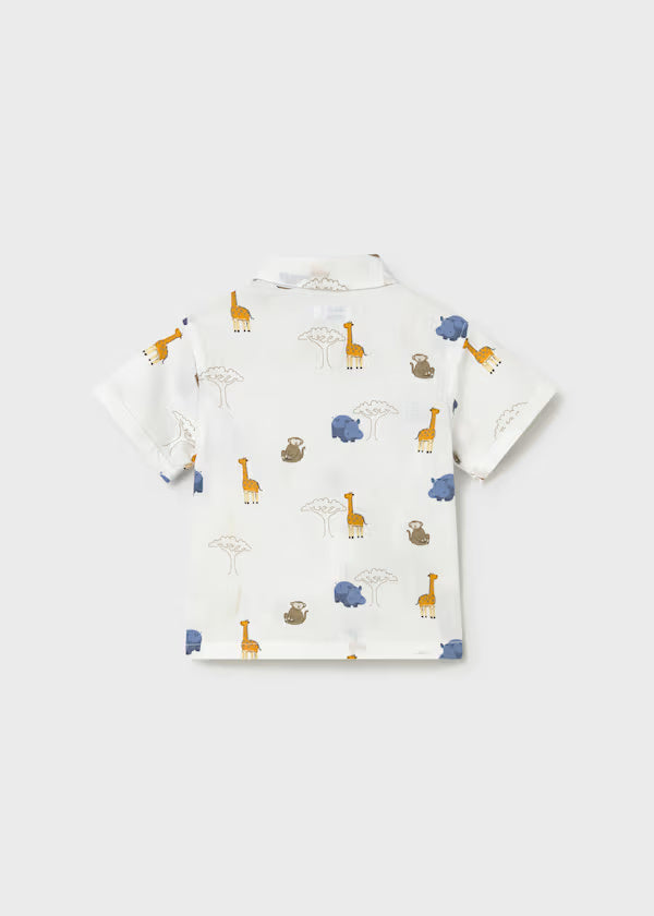 1114 Animals Button Down Shirt