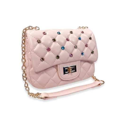 Quilted Purse - Lt. Pink