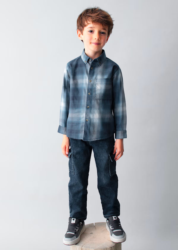 4127 L/S Button Down