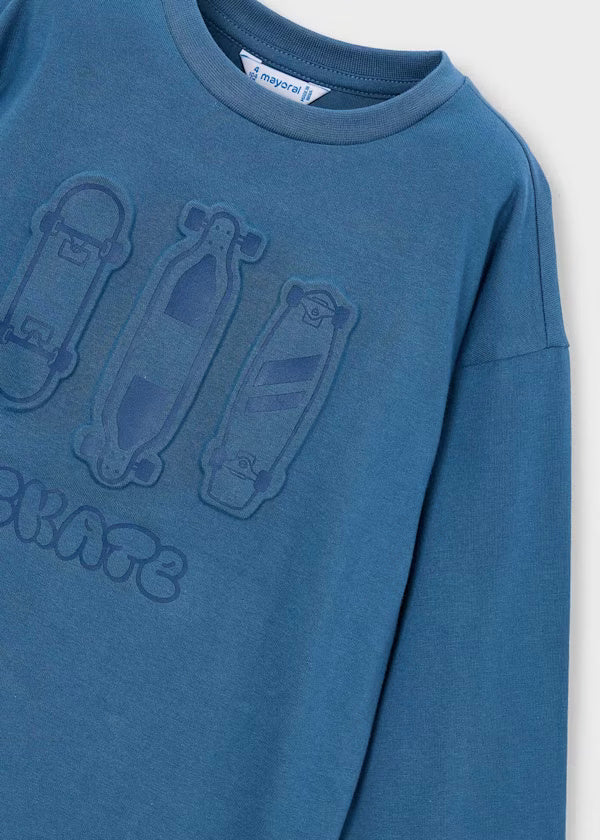 4004 Glacial L/S T-Shirt Pleats