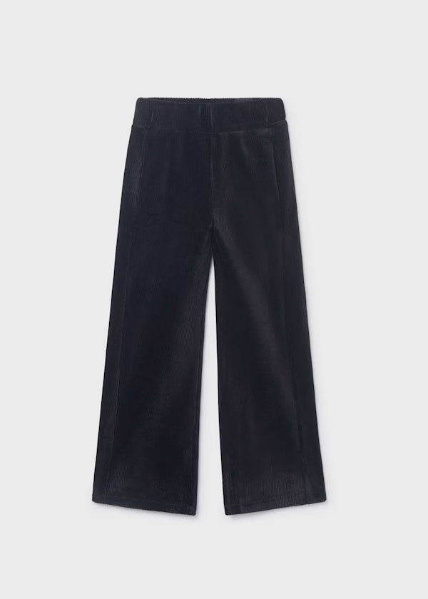 7576 Black Corduroy Pant