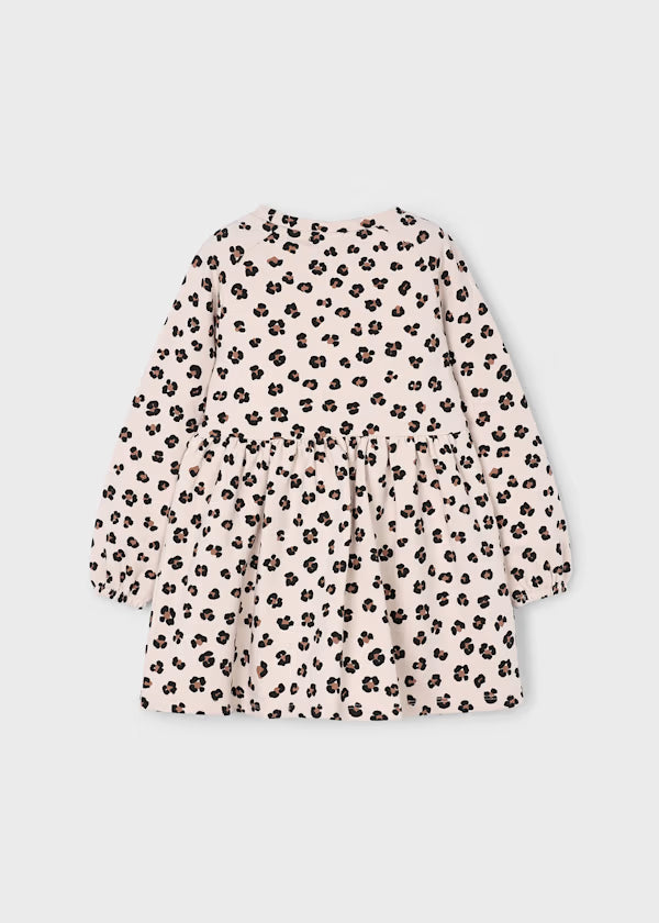 4926 Leopard Print Dress w Purse