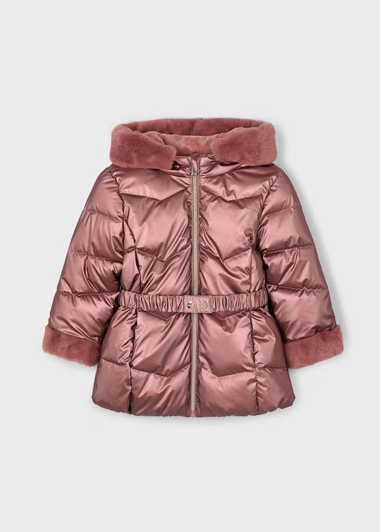 4448 Rose Coat w Hood