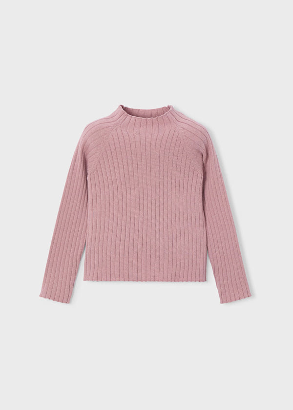 4001 Ribbed Mock Turtleneck