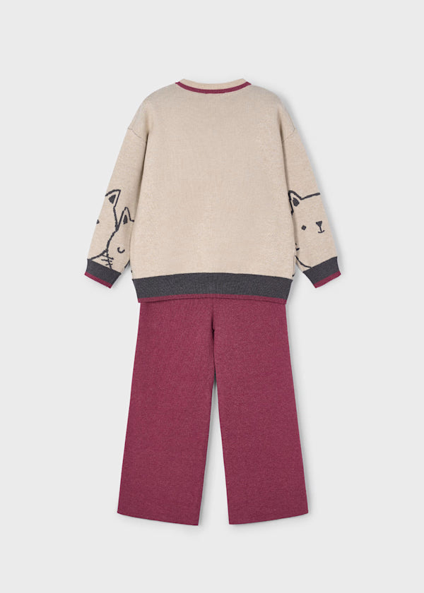 4583 Cat Knit SET