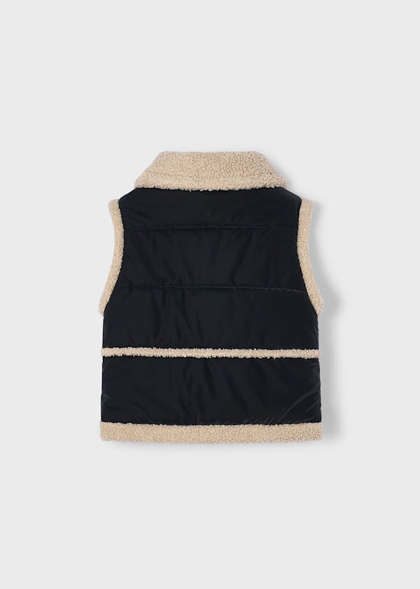4313 Black Fleece Vest