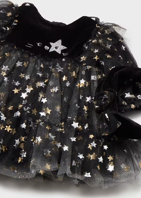 2828 Black Fantasy Dress